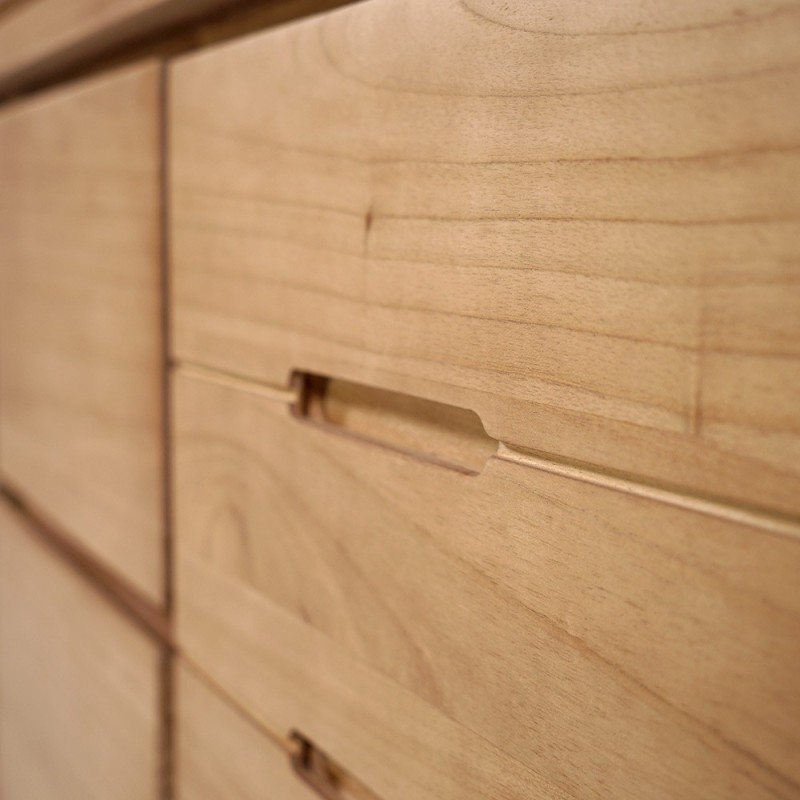 Buffet aus Massivholz 140 cm - Ashwini