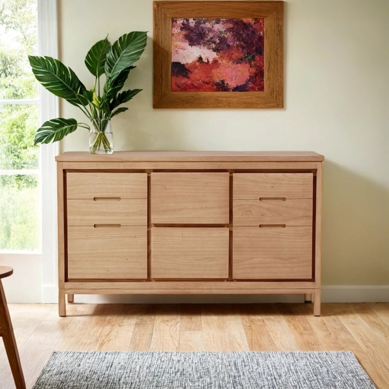 Buffet aus Massivholz 140 cm - Ashwini