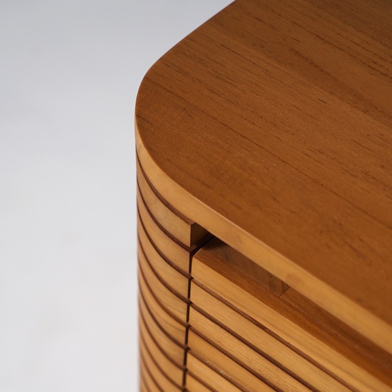 Badezimmermöbel aus Teakholz für Doppelwaschbecken - Kama