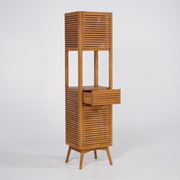 Badezimmersäule aus Teakholz - Kama