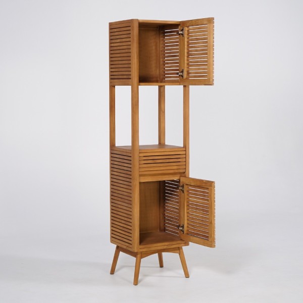 Badezimmersäule aus Teakholz - Kama