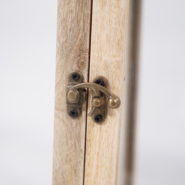 2er-Set Laternen aus Holz und Metall - Cap Ferret