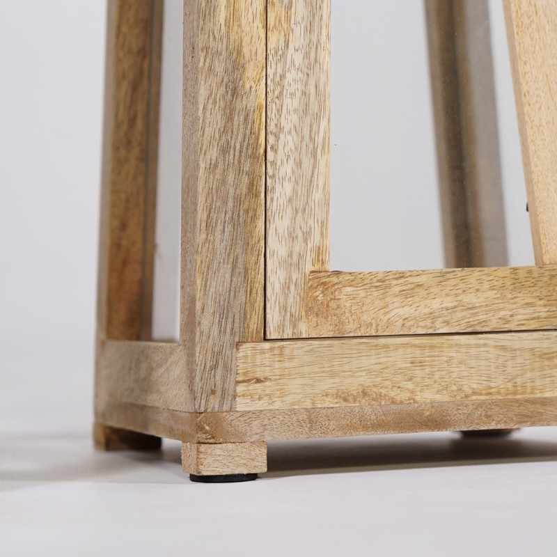 2er-Set Laternen aus Holz und Metall - Cap Ferret