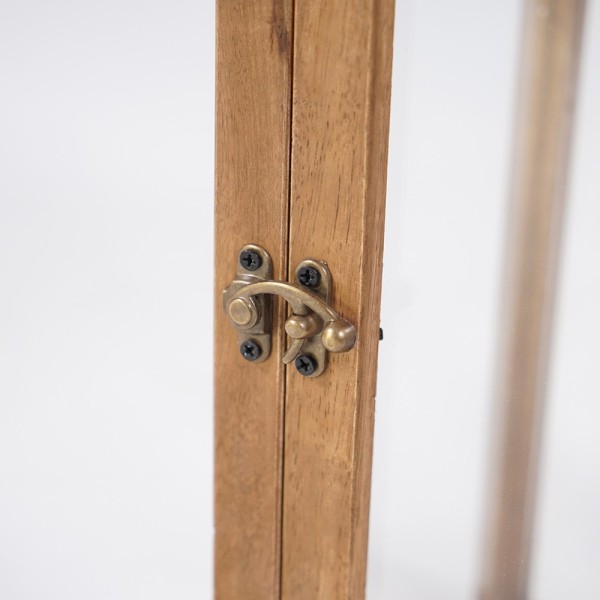 2er-Set Laternen aus Holz und Metall - Hudson