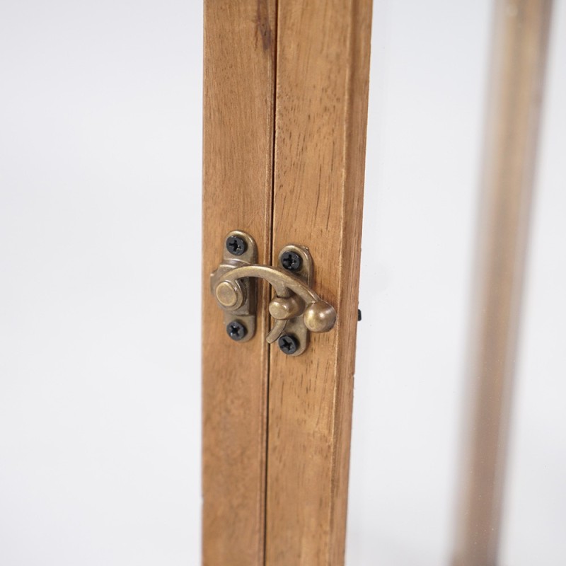 2er-Set Laternen aus Holz und Metall - Hudson