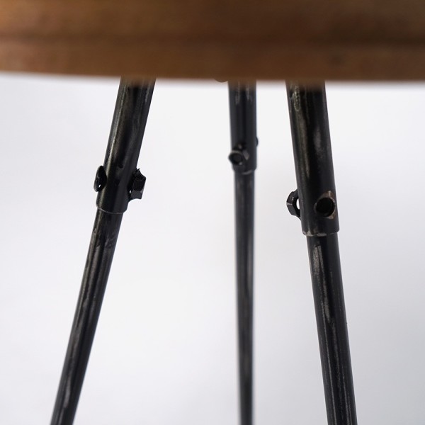 Stehlampe aus Naturholz - Nomade