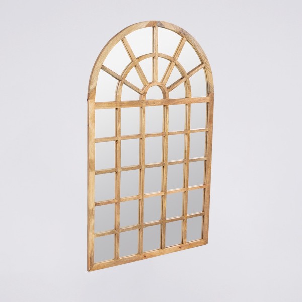 Spiegel 100 x 159 cm mit Rahmen aus NaturholzCliquez pour utiliser cette solution