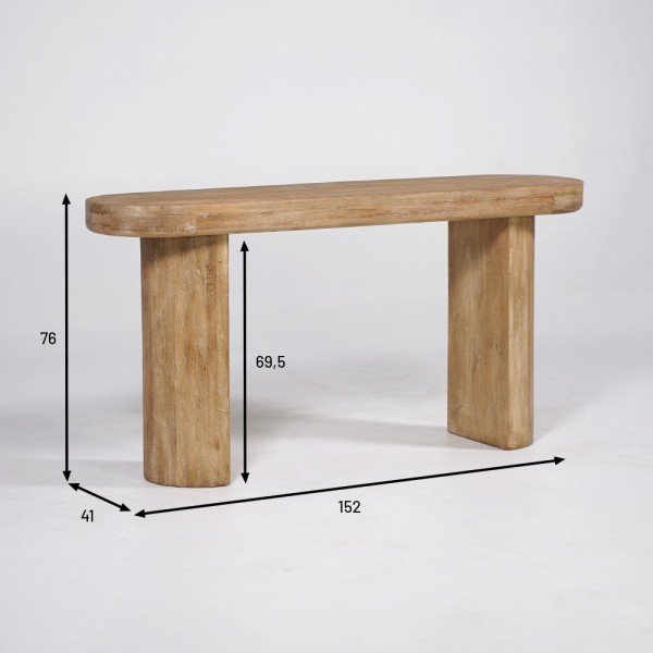 Konsolenmöbel aus Naturholz - Timber
