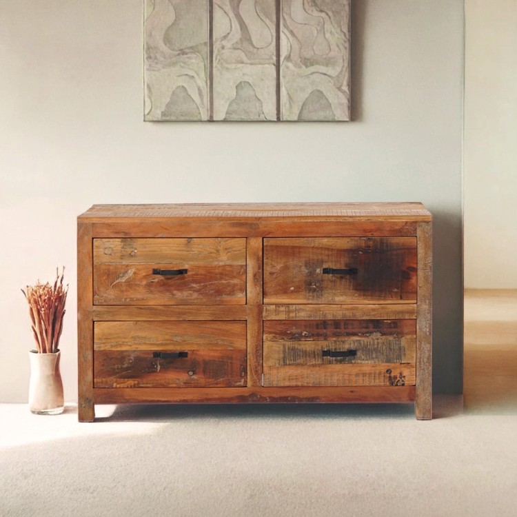 Kommode aus recyceltem Holz - Terra Nova