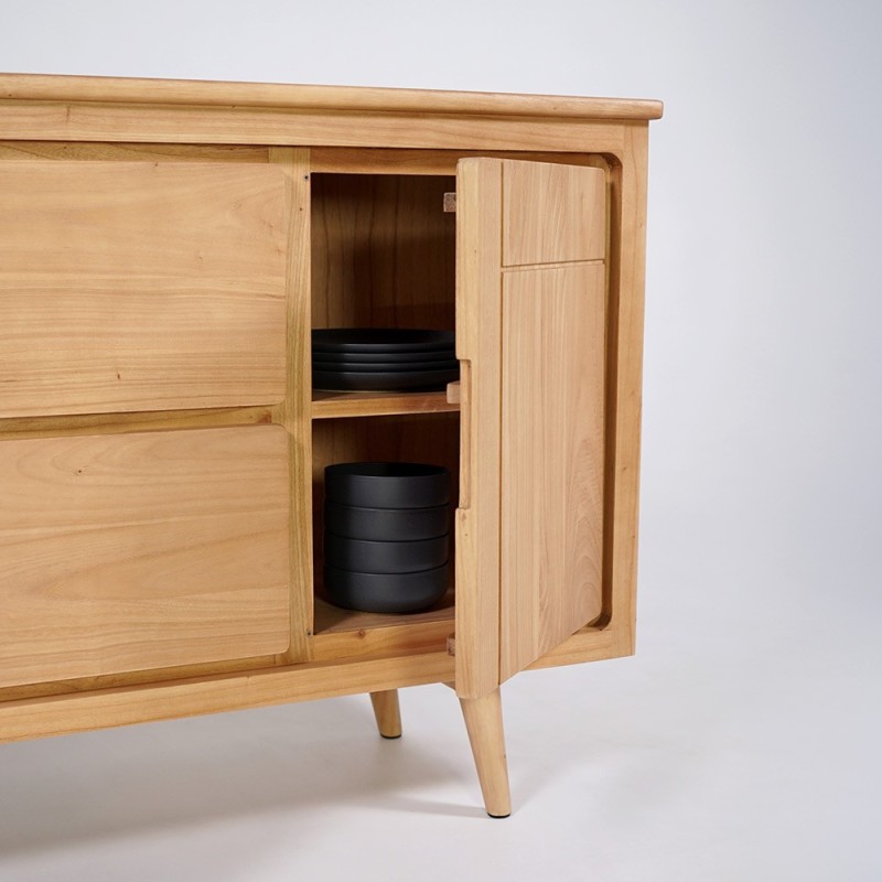 Anrichte aus Massivholz 150 cm - Pragati