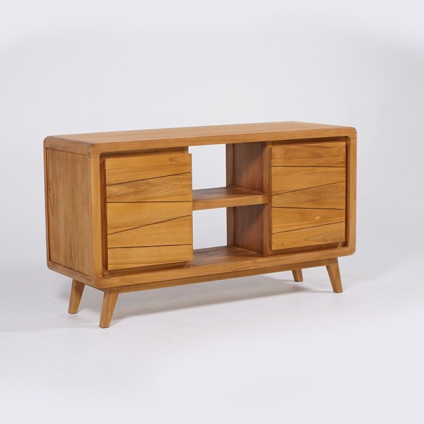 Waschtischunterschrank Doppelwaschbecken 140 cm - Sahar