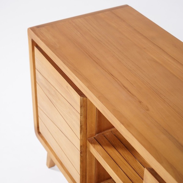 Waschtischunterschrank Doppelwaschbecken 140 cm - Sahar