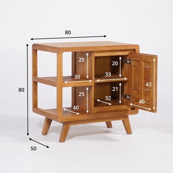 Waschtischunterschrank 80 cm - Sahar