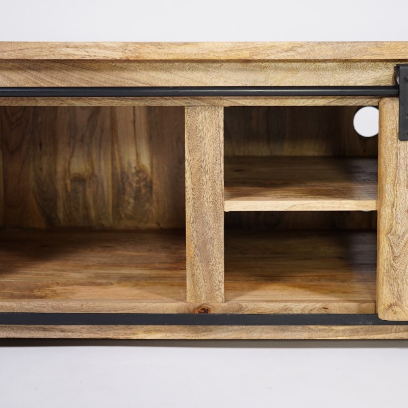 Industrielle TV-Möbel aus Holz und Metall 180 cm - Paris