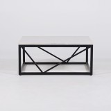 Quadratischer Couchtisch aus weißem Marmor - Verona