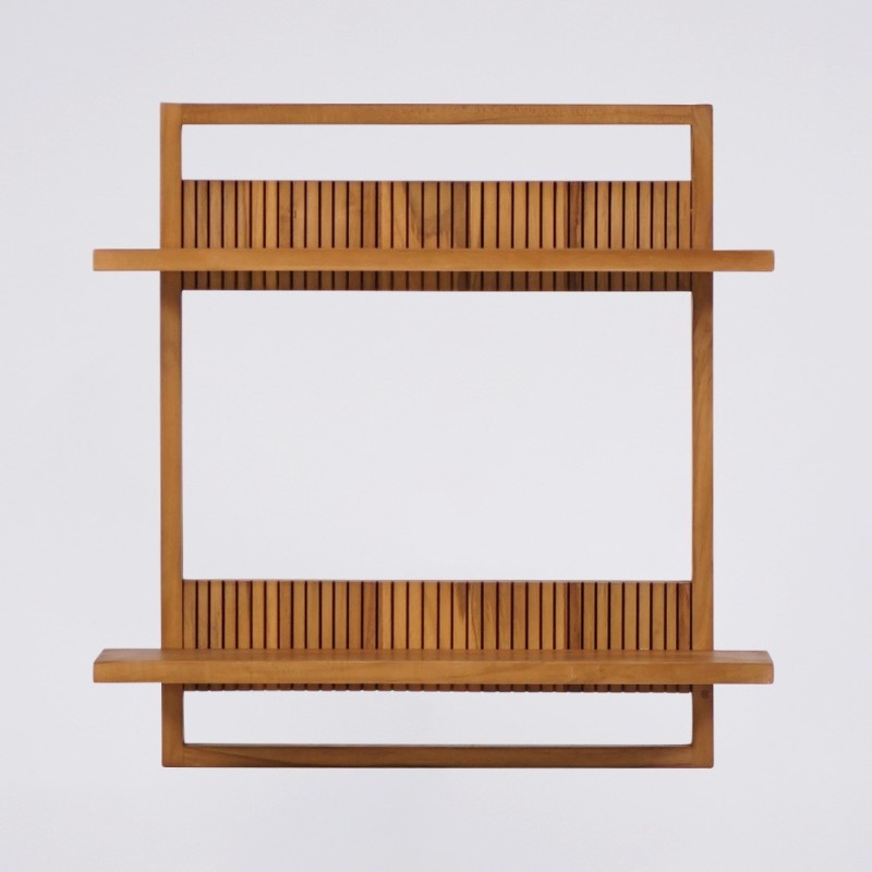 Regal aus massivem Teakholz - Aesesa