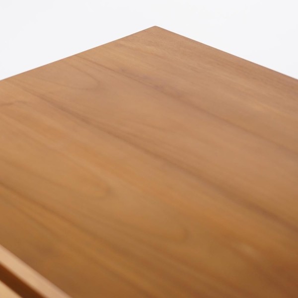 Hängendes Handwaschbecken-Möbel aus massivem Teakholz - Anjali