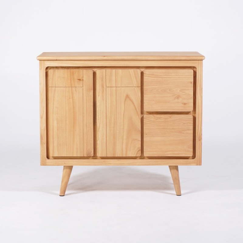 Anrichte aus Naturholz 105 cm - Pragati