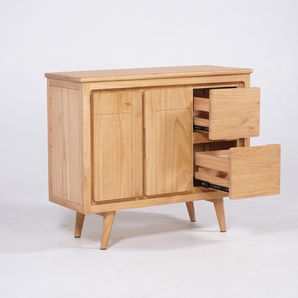 Anrichte aus Naturholz 105 cm - Pragati