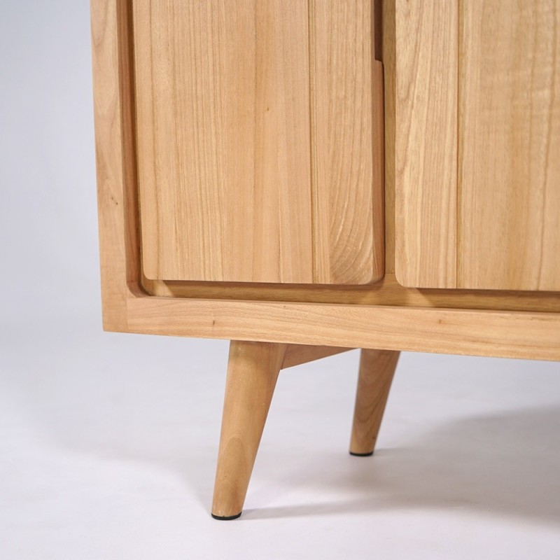 Anrichte aus Naturholz 105 cm - Pragati