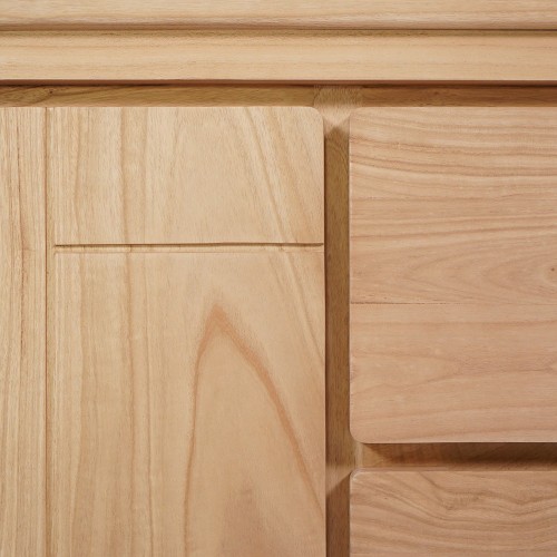 Anrichte aus Naturholz 105 cm - Pragati