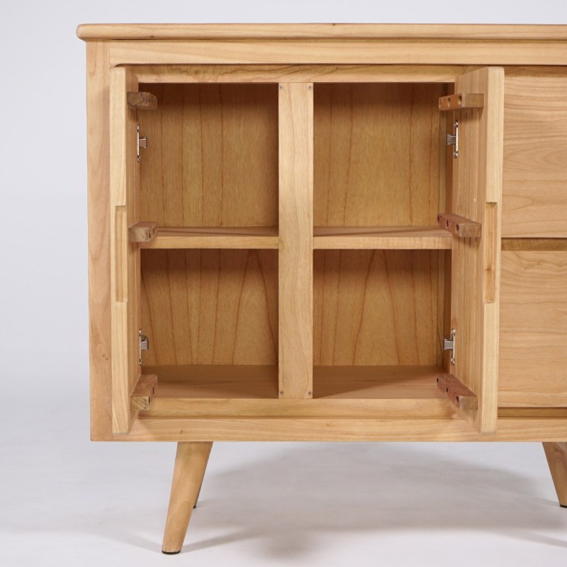 Anrichte aus Naturholz 105 cm - Pragati
