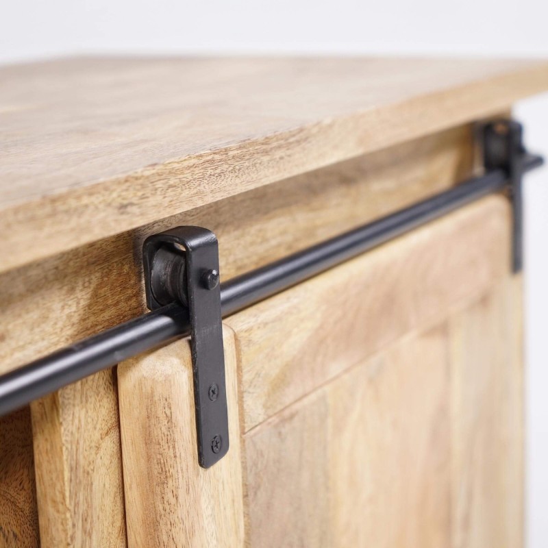 Industrielle TV-Möbel aus Holz und Metall 120 cm - Paris