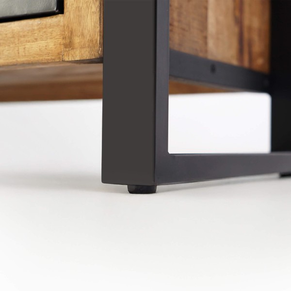 Regal aus Holz und Metall 90 cm – Kansas