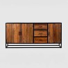Sideboard 200 cm aus recyceltem Holz – Recycled