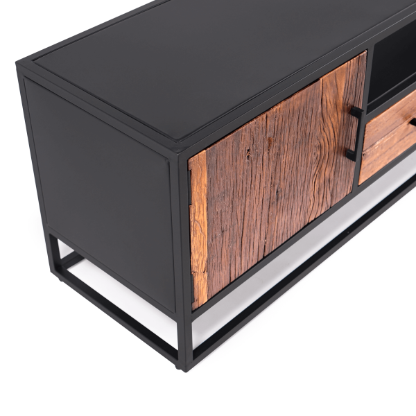 TV-Möbel 200 cm aus recyceltem Holz – Recycled