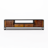 TV-Möbel 200 cm aus recyceltem Holz – Recycled