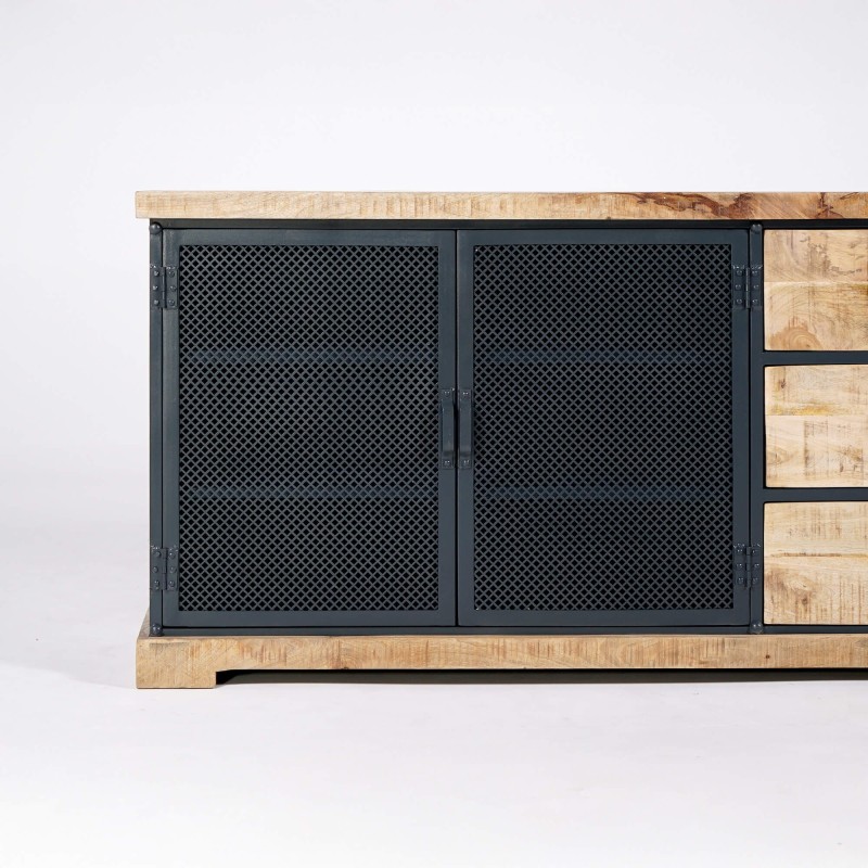 2-türiges industrielles Sideboard - Cambridge