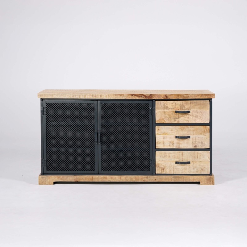 2-türiges industrielles Sideboard - Cambridge