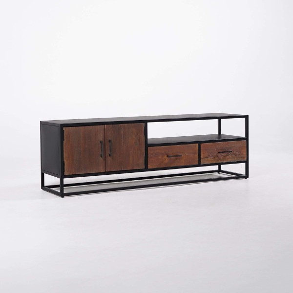 TV-Möbel 160 cm aus recyceltem Holz – Recycled