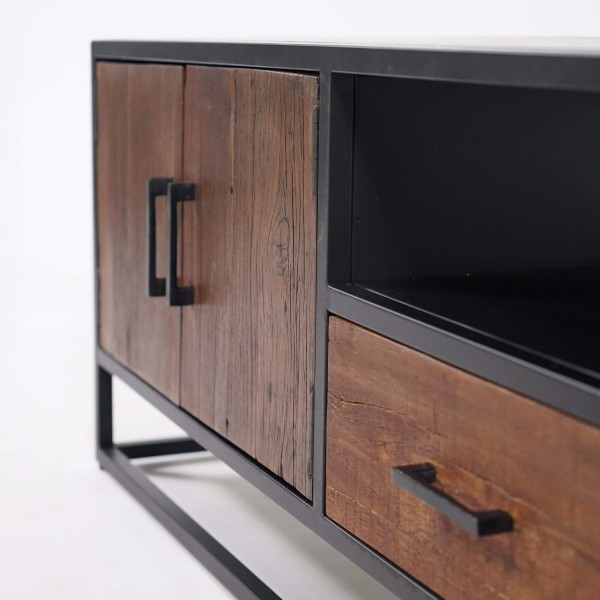 TV-Möbel 160 cm aus recyceltem Holz – Recycled