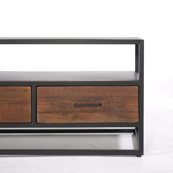 TV-Möbel 160 cm aus recyceltem Holz – Recycled