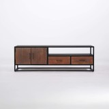 TV-Möbel 160 cm aus recyceltem Holz – Recycled