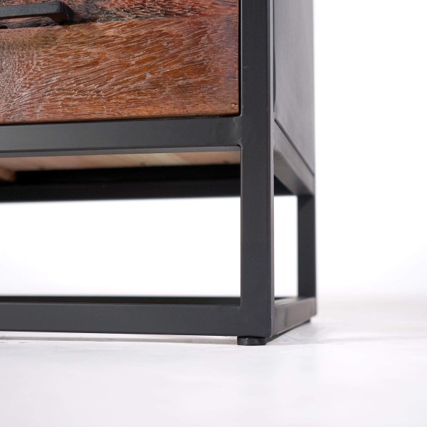 Industrieschrank aus recyceltem Holz - Recycled