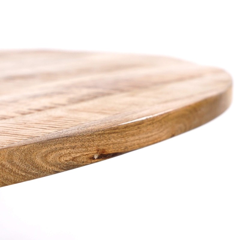 Industrieller runder Bistrotisch