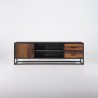 Industrielle TV-Möbel aus recyceltem Holz - Recycled
