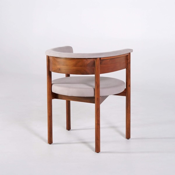 Stuhl aus Holz und Stoff - Prestige