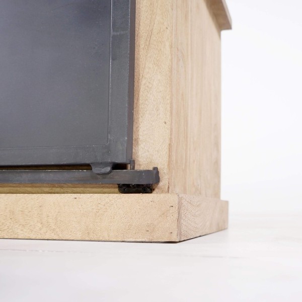 TV-Möbel aus Massivholz und Metall im Industrie-Stil 150 cm – Detroit