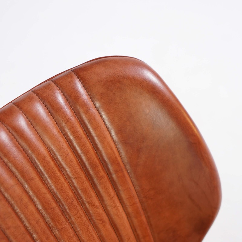 Esszimmerstuhl aus echtem Leder – Louis