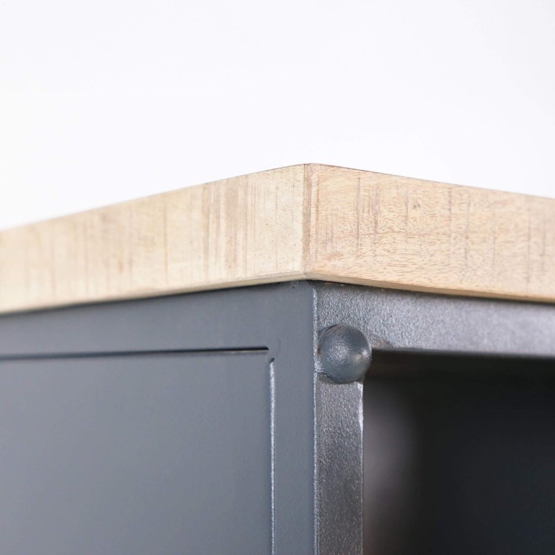 Bücherregal aus Holz und Metall - Cambridge