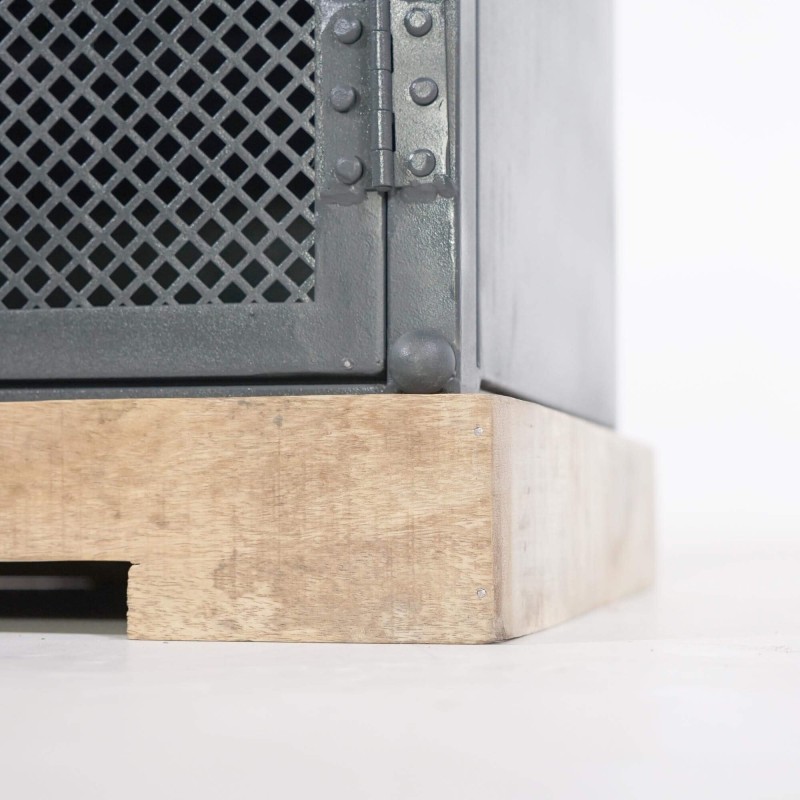 Bücherregal aus Holz und Metall - Cambridge