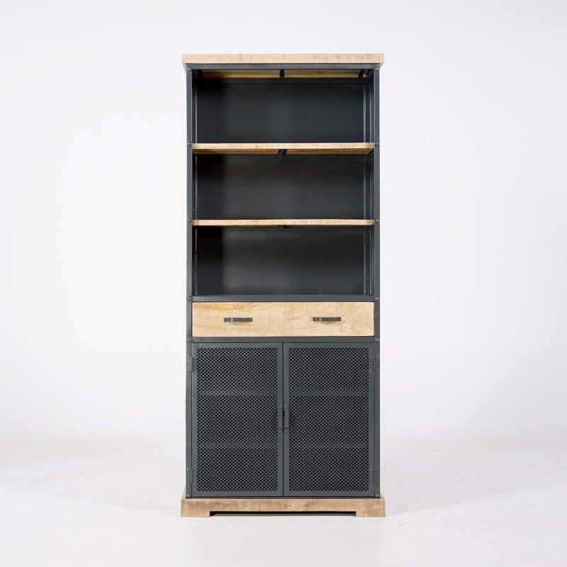 Bücherregal aus Holz und Metall - Cambridge
