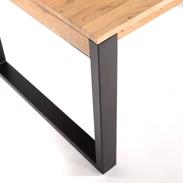 Esstisch aus Holz und Metall 160 cm – Osaka