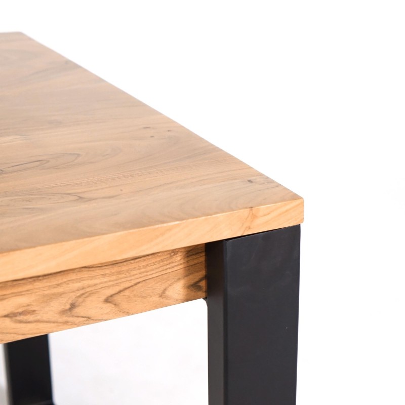 Esstisch aus Holz und Metall 160 cm – Osaka