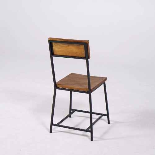 Holz- und Metallstuhl Robin