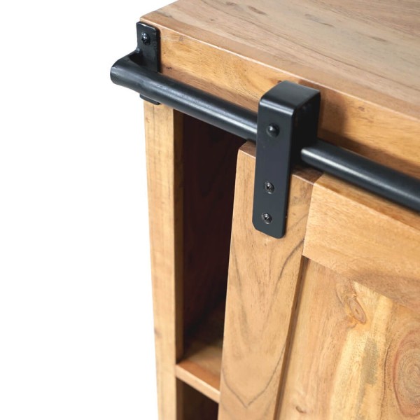 Kleines Buffet aus Holz und Metall 110 cm - Osaka